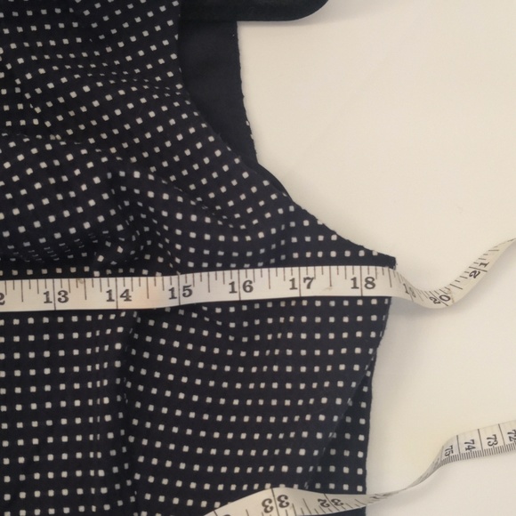 Chaps PolkaDot Dress, sz 12 - Picture 7 of 12